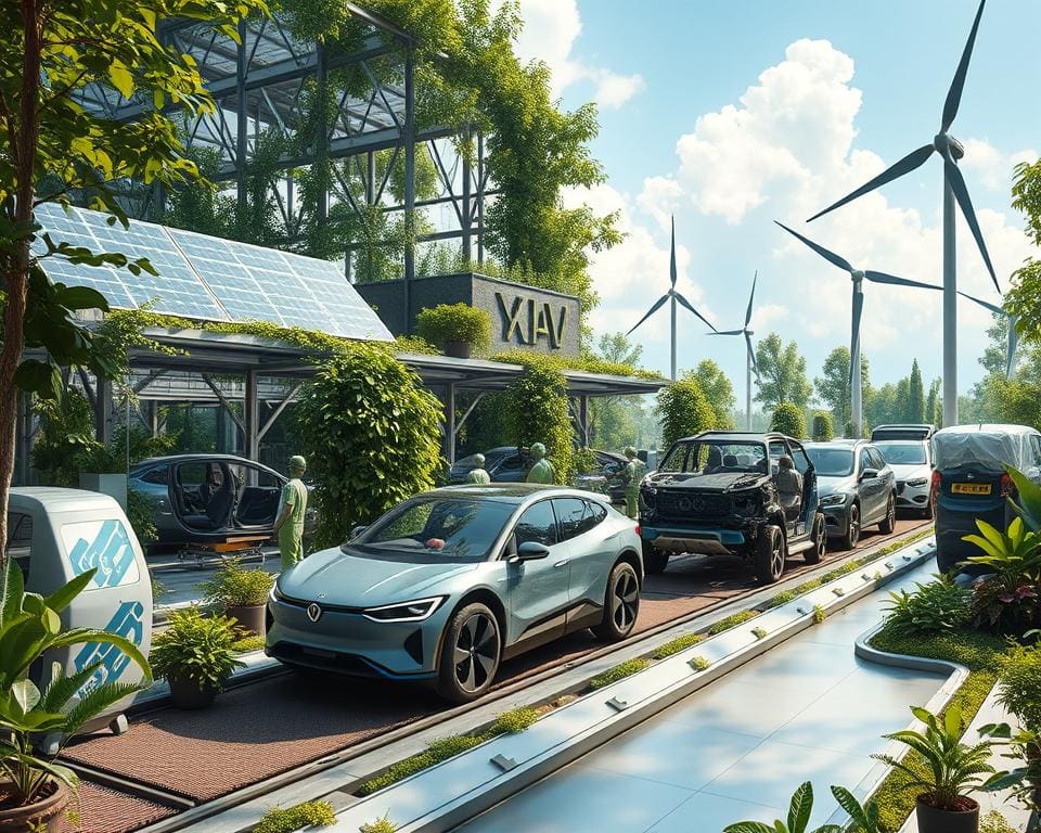 Nachhaltigkeit in der Autoherstellung Nachhaltigkeit in der Autoherstellung