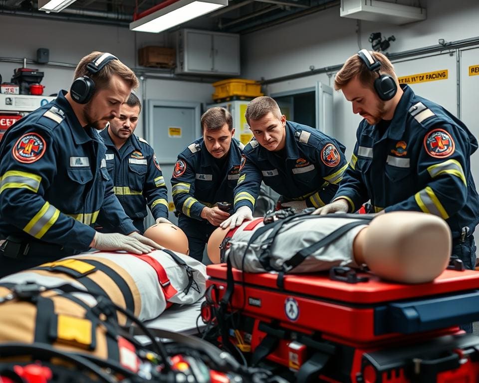 Notfalltraining für Sanitäter