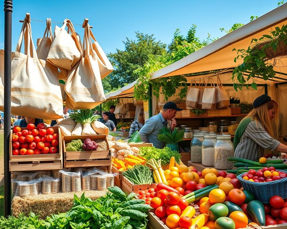 Plastikfreie Alternativen für den Einkauf entdecken