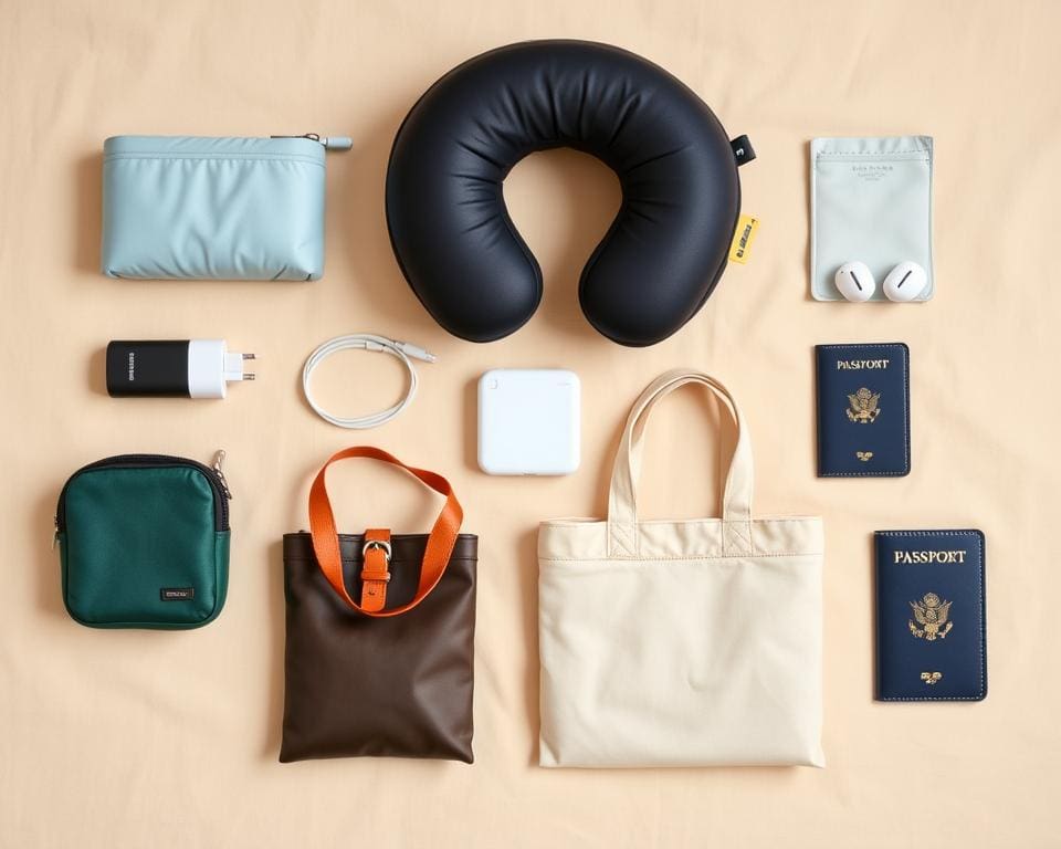 Reiseaccessoires, die in jedes Handgepäck passen
