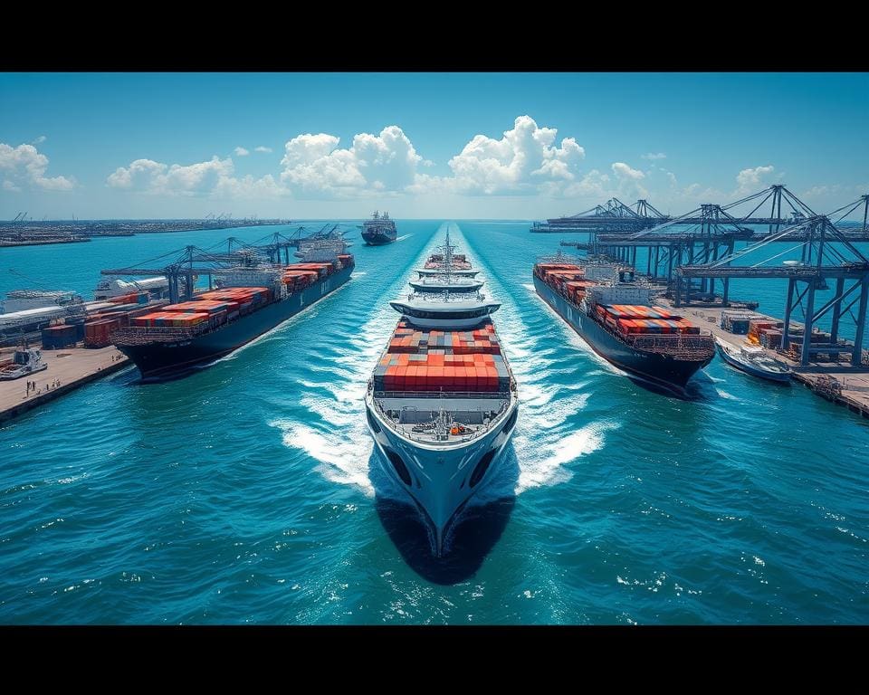 Rolle autonomer Schiffe in der globalen Logistik