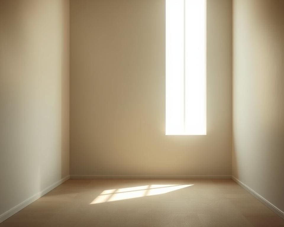 Rolle von Licht in meditativen Gestaltungen