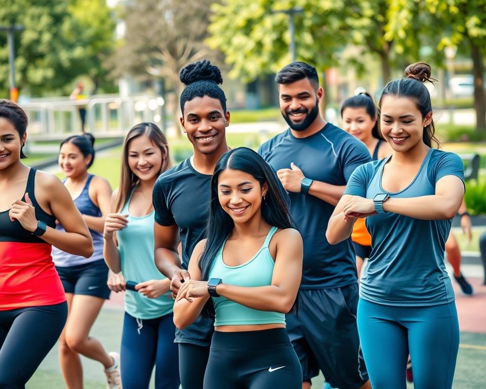 Technologie für Fitnessmotivation