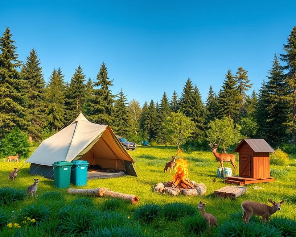 Tipps für umweltfreundliches Campen