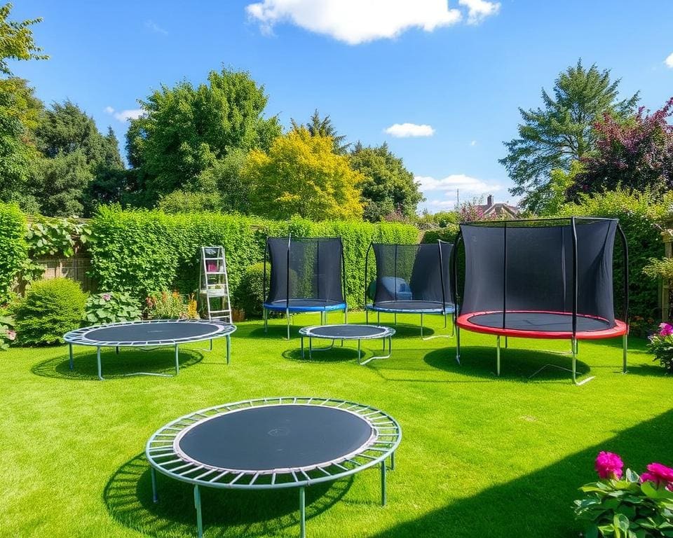 Trampolin Auswahl