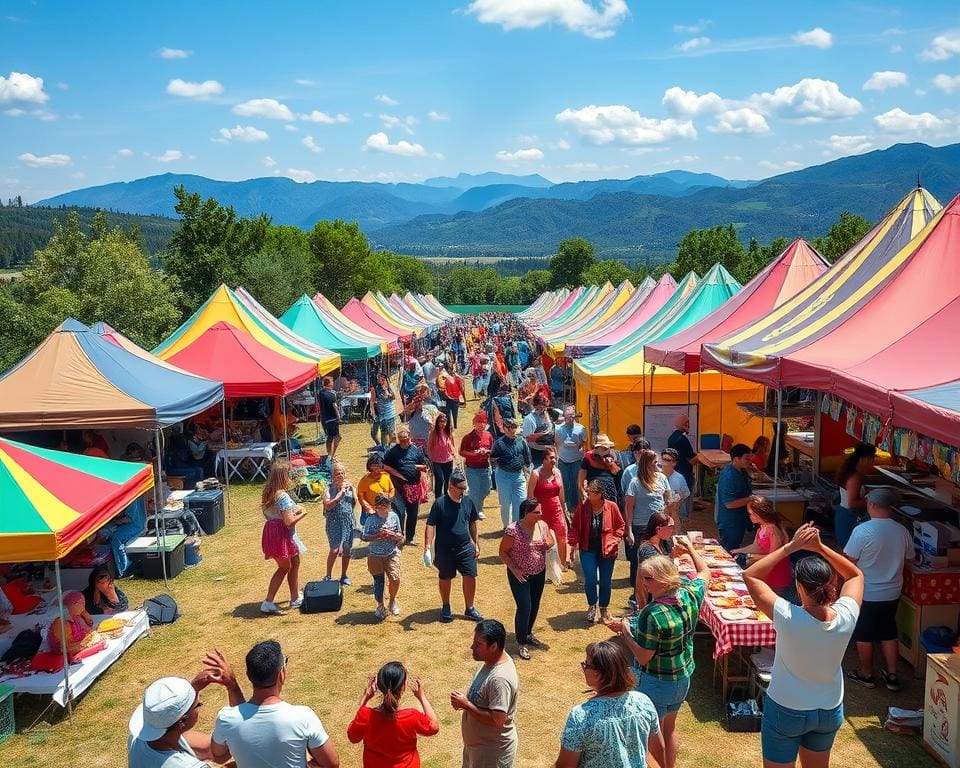 Vielfalt der Outdoor-Festivals