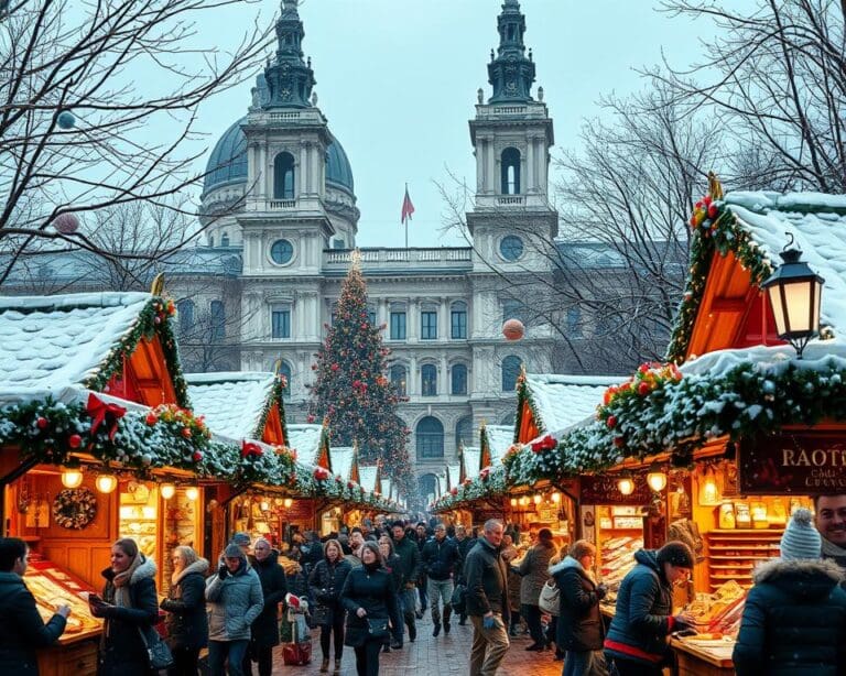 Weihnachtsmärkte in Wien: Festliche Stimmung