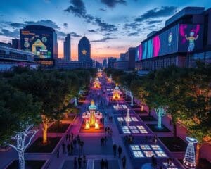 Welche Rolle spielt Lichttechnologie bei der Gestaltung moderner Stadträume?