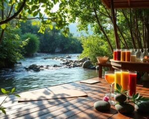 Wellness-Retreats mit Yoga und Detox-Angeboten