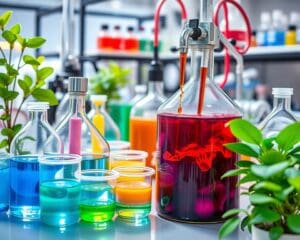 Wie beeinflusst Chemietechnologie die Herstellung nachhaltiger Farben?