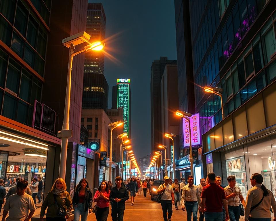 Wie beeinflusst Lichttechnologie die Sicherheit in Städten?