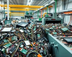 Wie beeinflusst Recycling die Rohstoffnutzung in der Elektronikindustrie?
