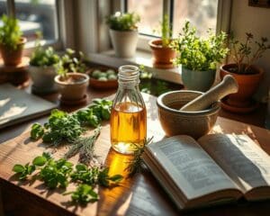 Wie du dein eigenes Kräuteröl herstellst