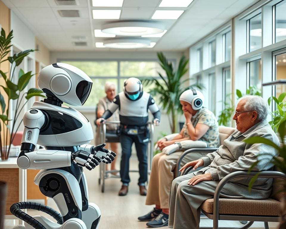 Wie revolutioniert Robotik die Effizienz in der Altenpflege?