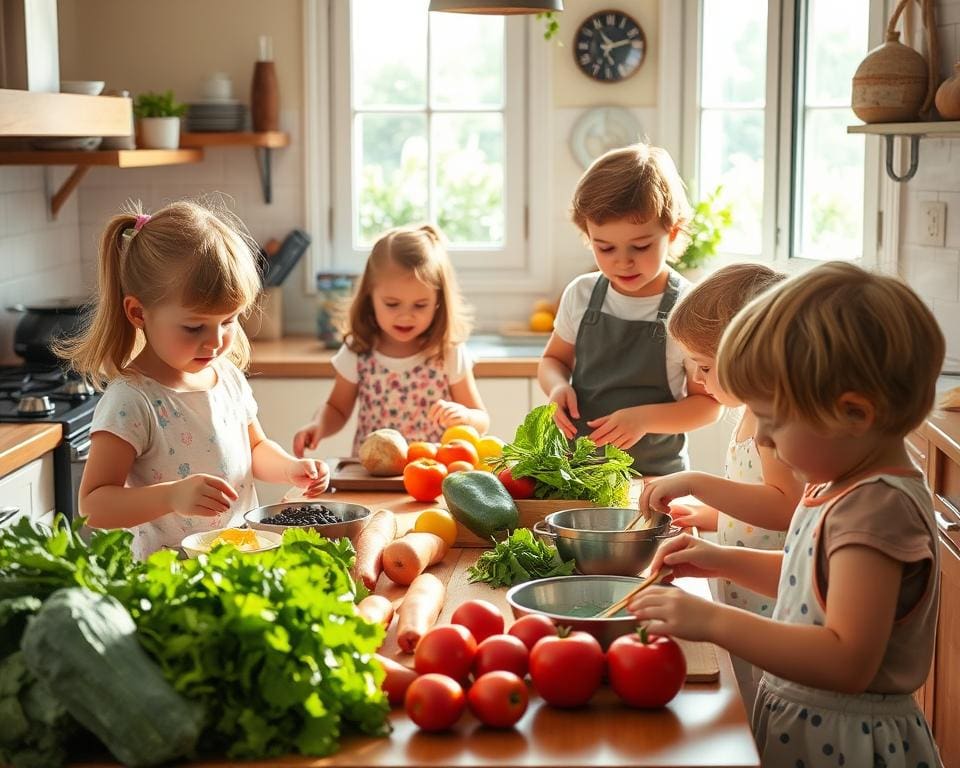 achtsames Kochen mit Kindern