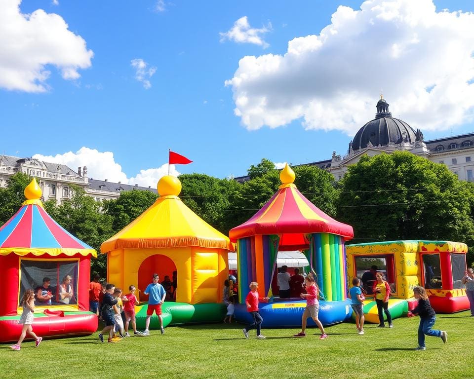 beste Hüpfburgen Wien