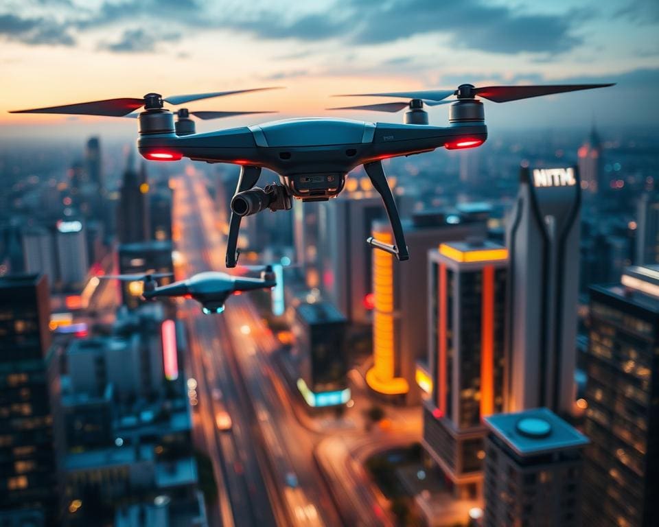 innovative Sicherheitstechnik durch Drohneneinsatz