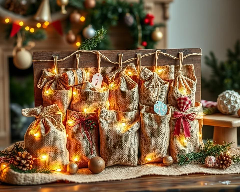 kreativ Adventskalender selber basteln