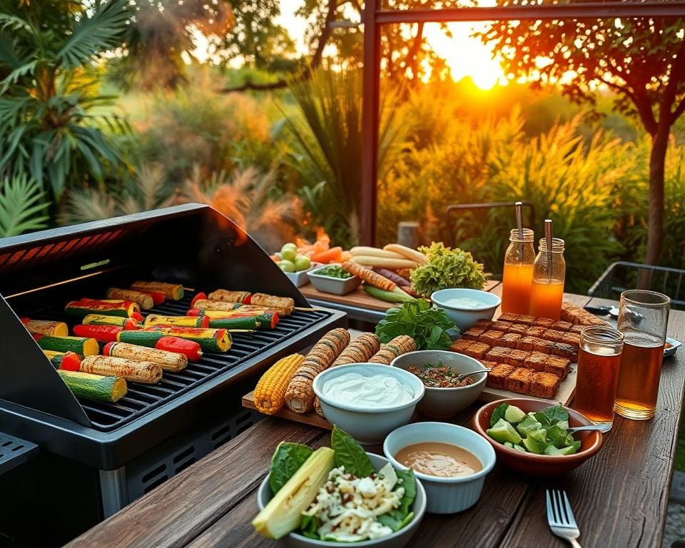 pflanzliches Grillen