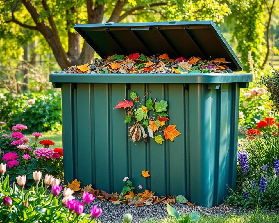 Absetzmulde 7m³ für Gartenabfälle