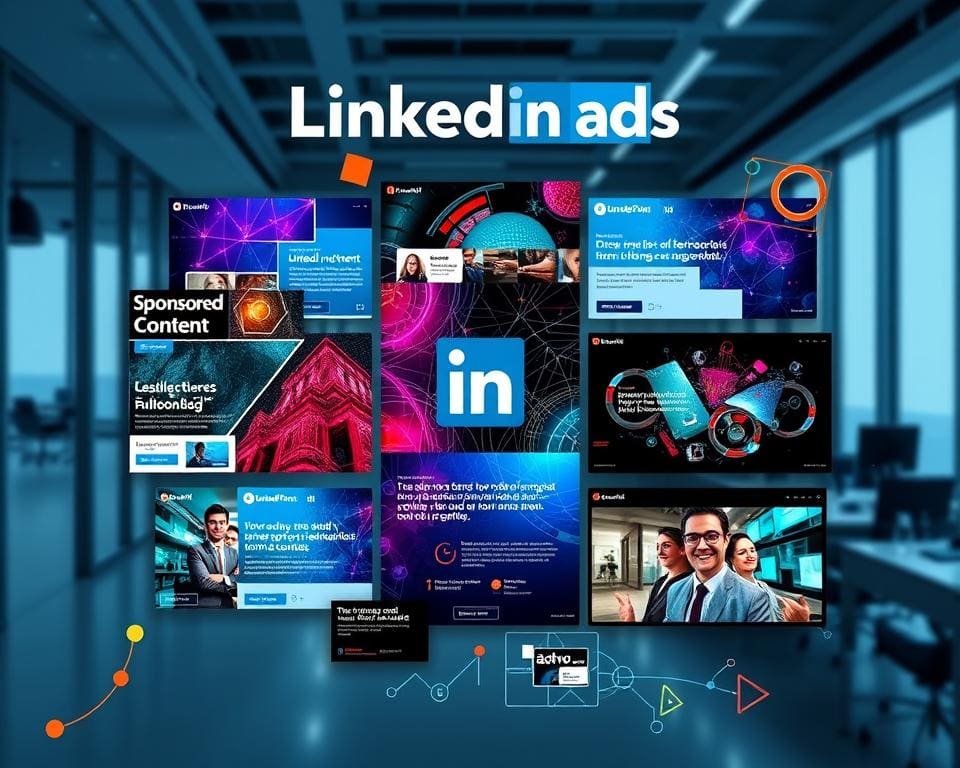 Arten von LinkedIn Werbeanzeigen