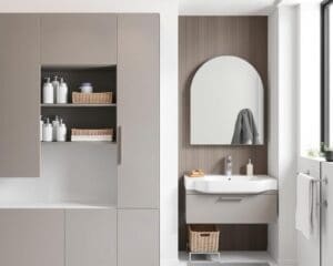 Aufbewahrungslösungen für moderne Badezimmer
