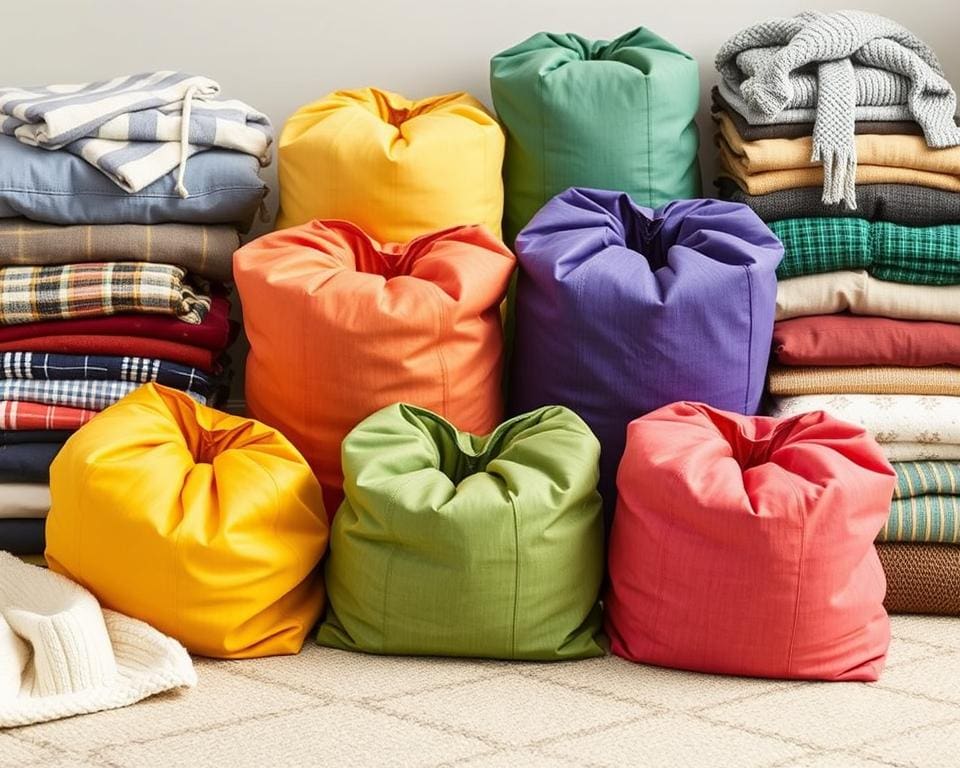 Aufbewahrungstaschen für saisonale Kleidung