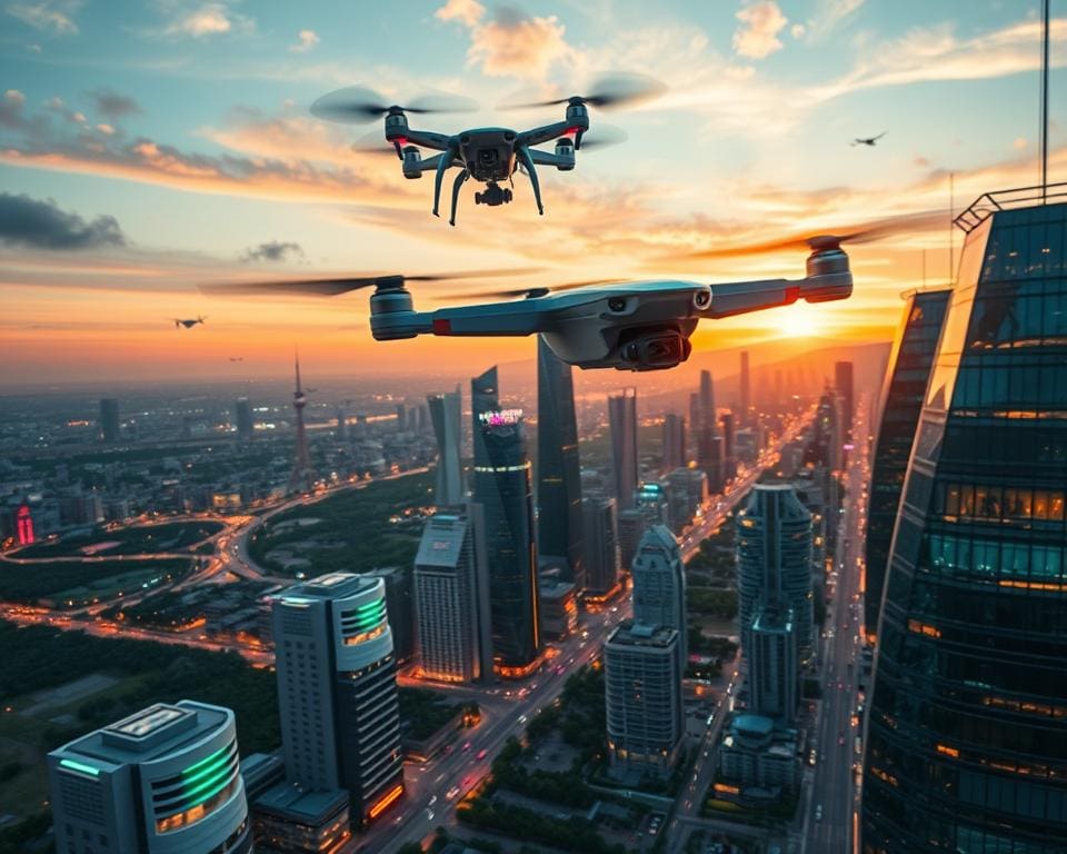 Autonome Drohnen für die urbane Mobilität