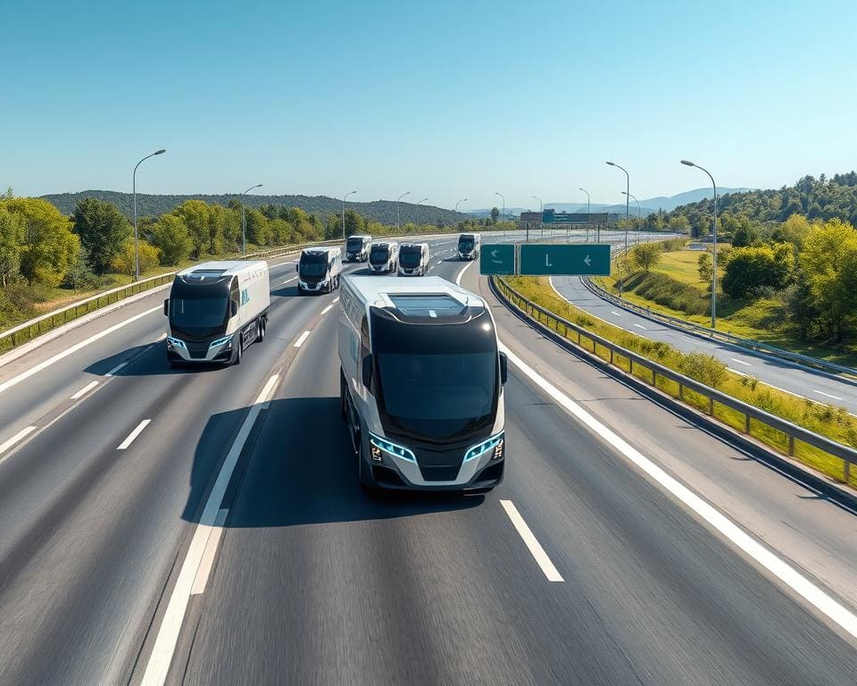 Autonome Lkw-Flotten: Effizienz durch Technologie