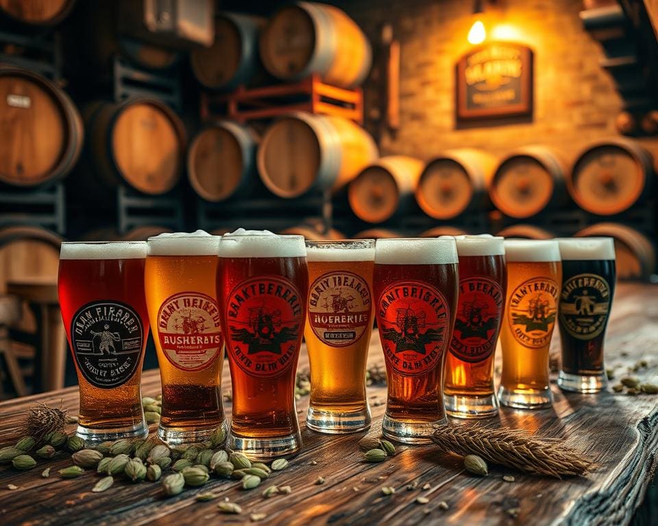 Bierliebhaber und handwerklich gebraute Biere
