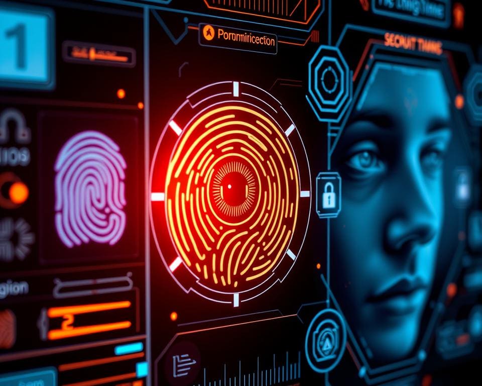 Biometrische Merkmale für Sicherheit