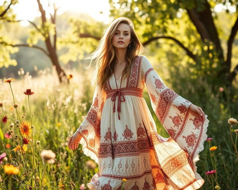 Boho-Kleider: Die Essenz des entspannten Stils