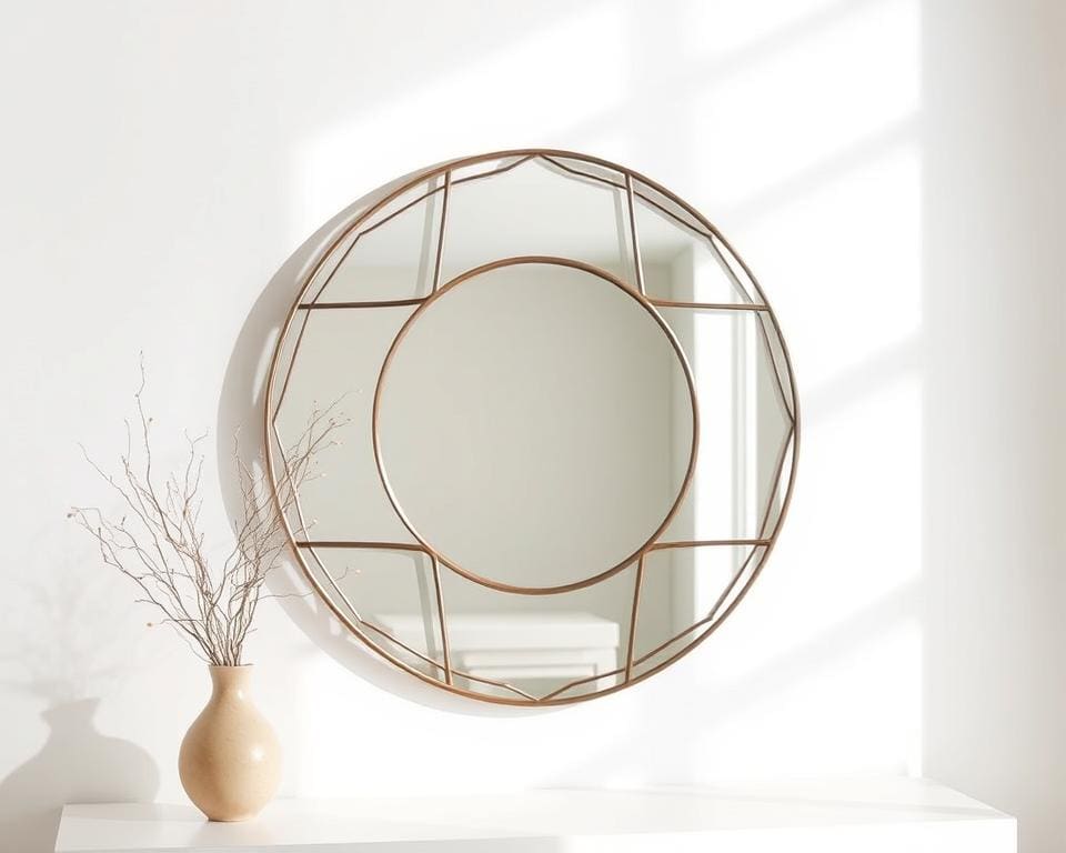 Deko-Spiegel im minimalistischen Stil