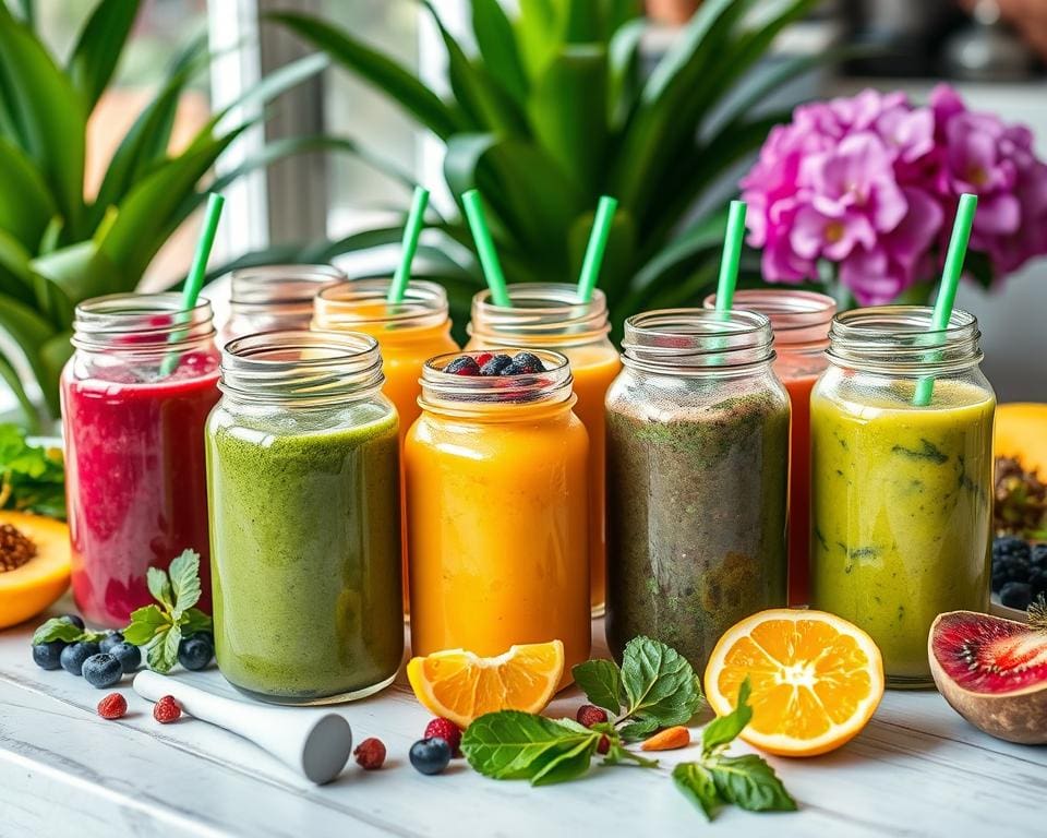 Detox-Smoothies für einen gesunden Start