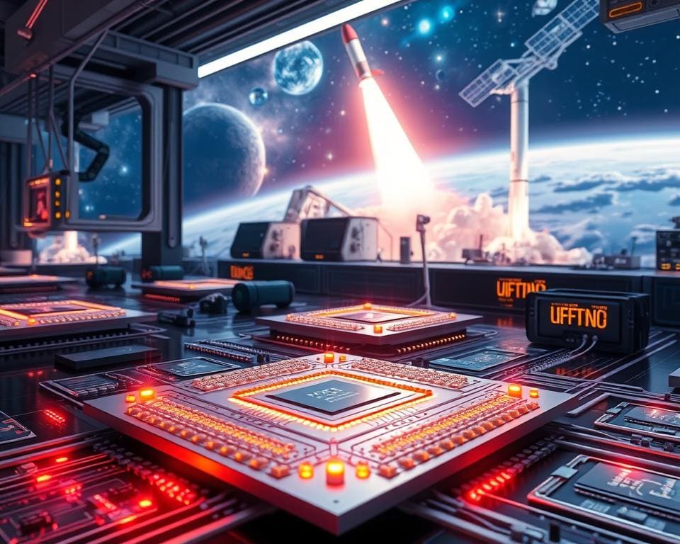 Die Entwicklung von Chips für die Raumfahrt