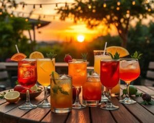 Die besten Cocktails für entspannte Sommerabende