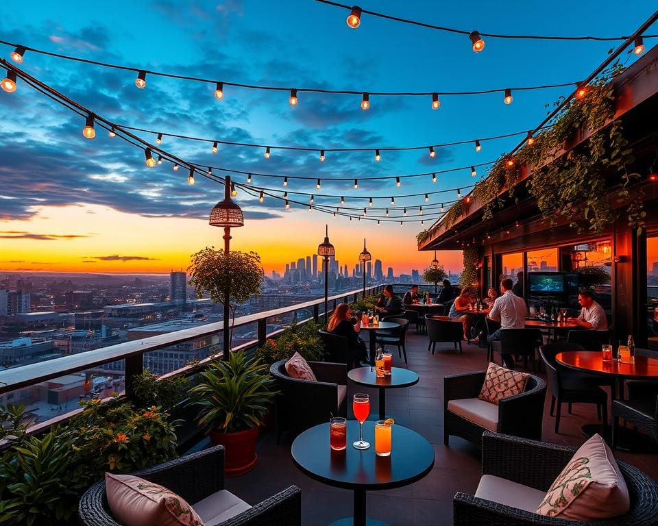 Die besten Rooftop-Bars für Drinks mit Ausblick