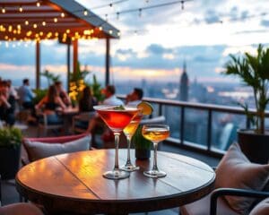 Die besten Rooftop-Bars für Drinks mit atemberaubendem Ausblick