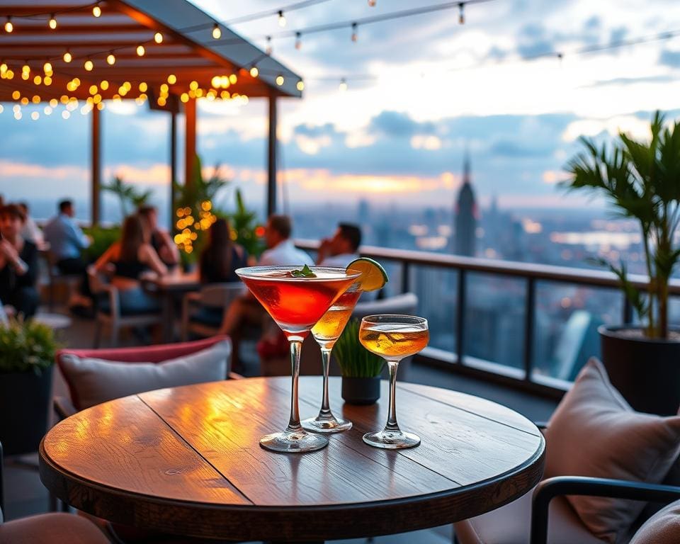 Die besten Rooftop-Bars für Drinks mit atemberaubendem Ausblick