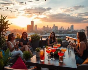 Die besten Rooftop-Locations für Drinks mit Freunden