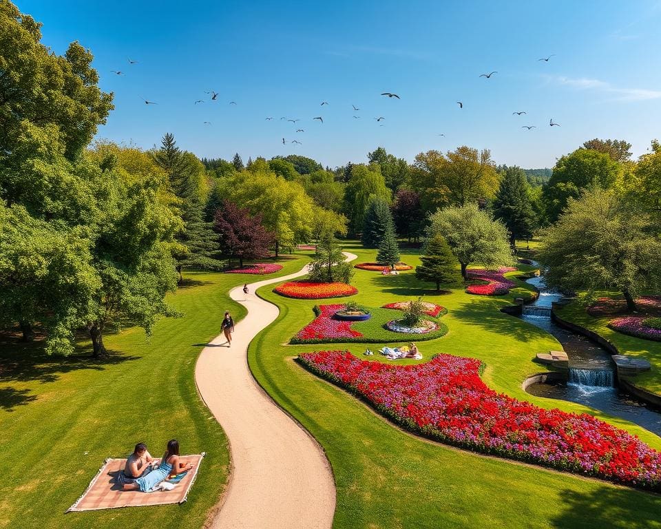 Die schönsten Parks für entspannte Stunden im Freien