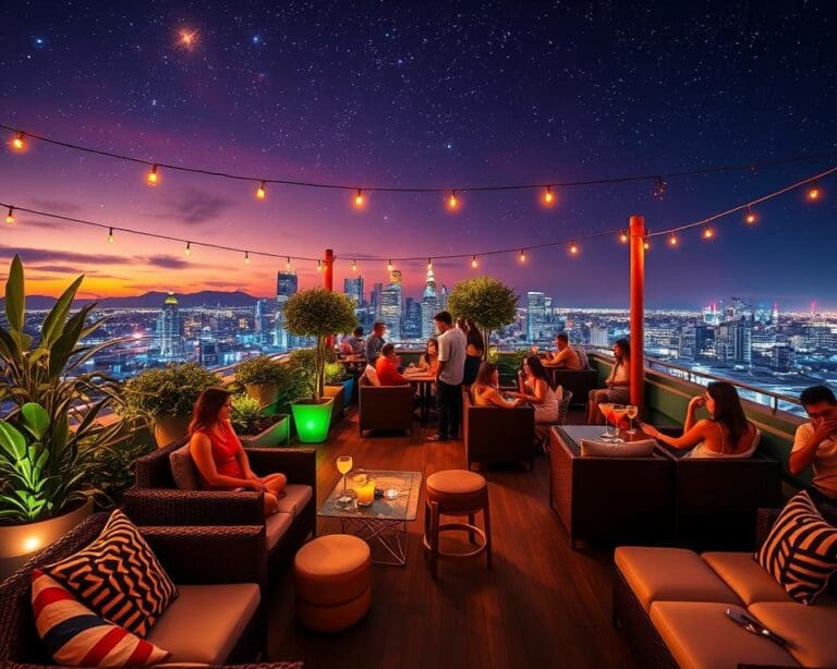 Die schönsten Rooftop-Bars für Sommernächte