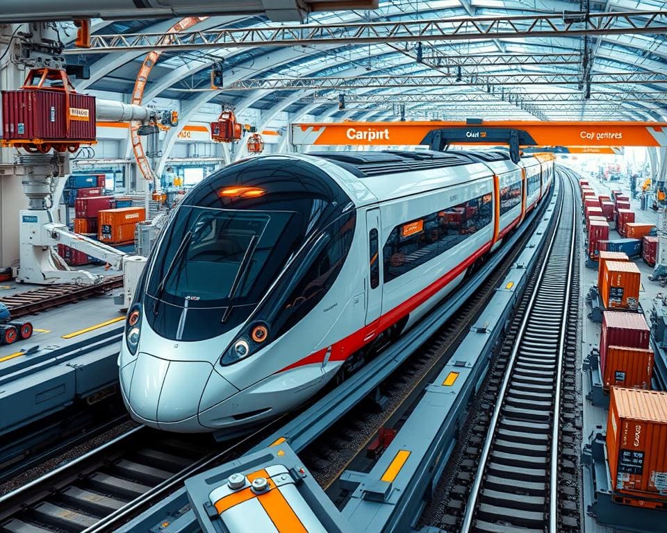Effizienz im Güterverkehr durch selbstfahrende Züge