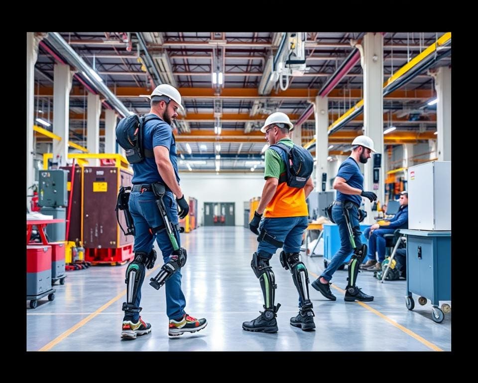 Einsatz von Exoskeletten in der Arbeitssicherheit