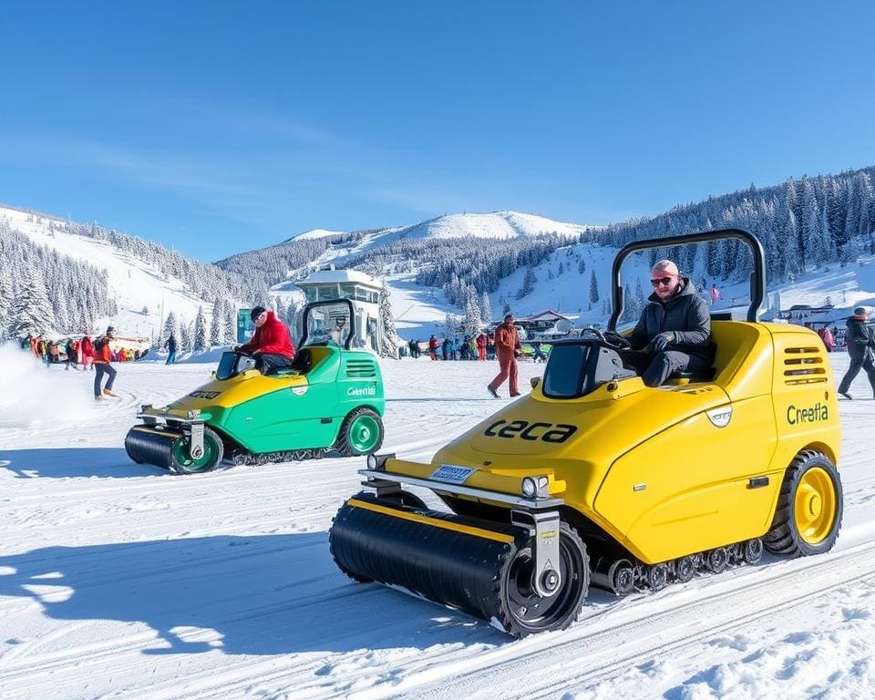 Elektrische Schneeraupen für die Tourismusindustrie
