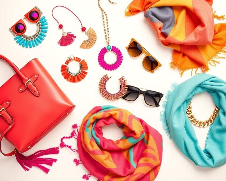 Farbenfrohe Accessoires: Ein Hauch von Farbe für den Alltag