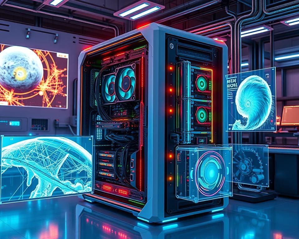 Fortschrittliche Supercomputer und ihre Technologie