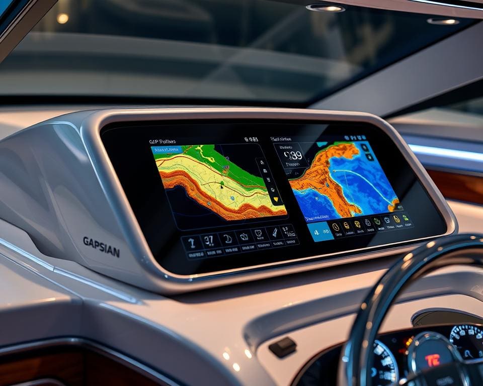 GPS Seeplotter in smarten Bordcomputern