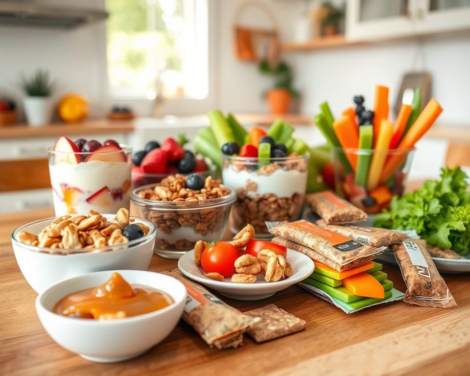 Gesunde Snacks für den hektischen Alltag