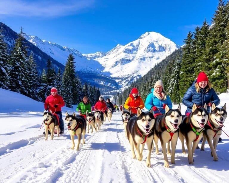 Grindelwald: Husky-Touren für Groß und Klein